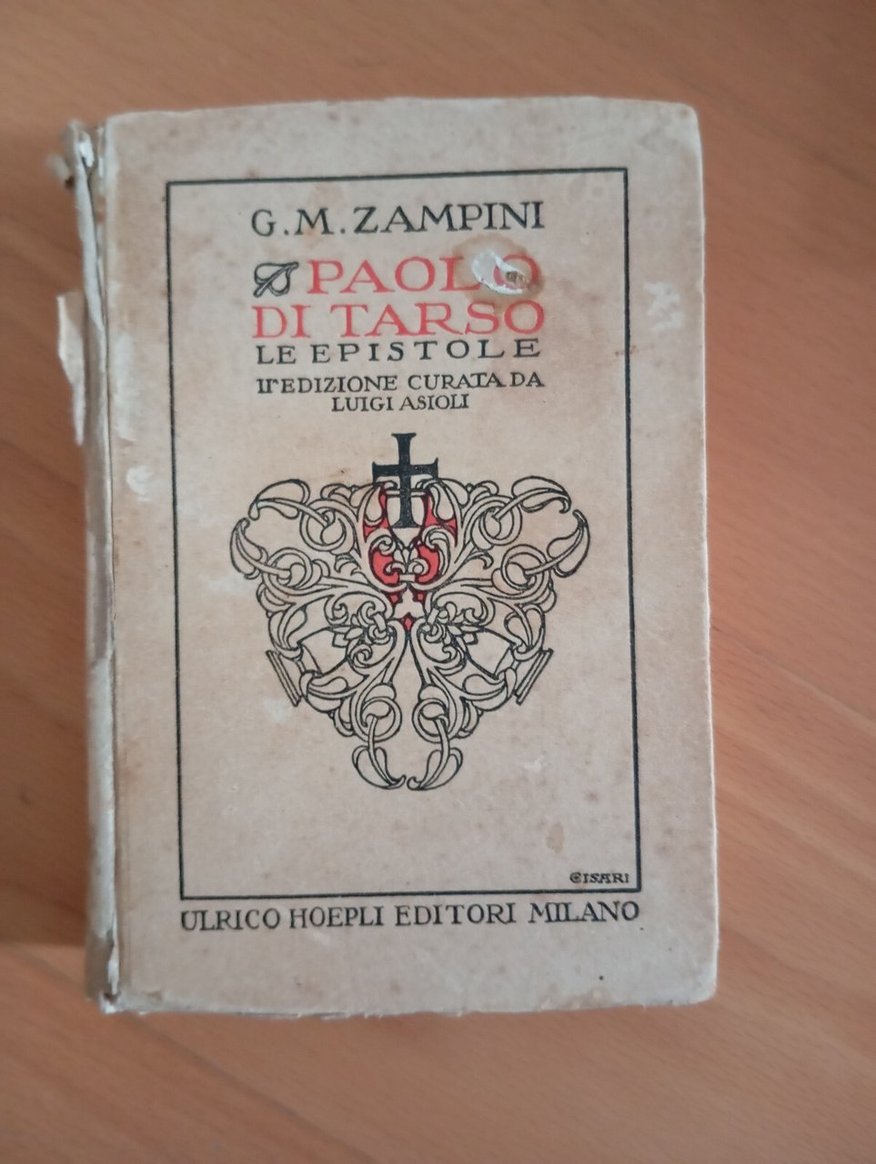 Le Epistole, Paolo di Tarso, G. M. Zampini, Hoepli, 1924 | Immagine principale