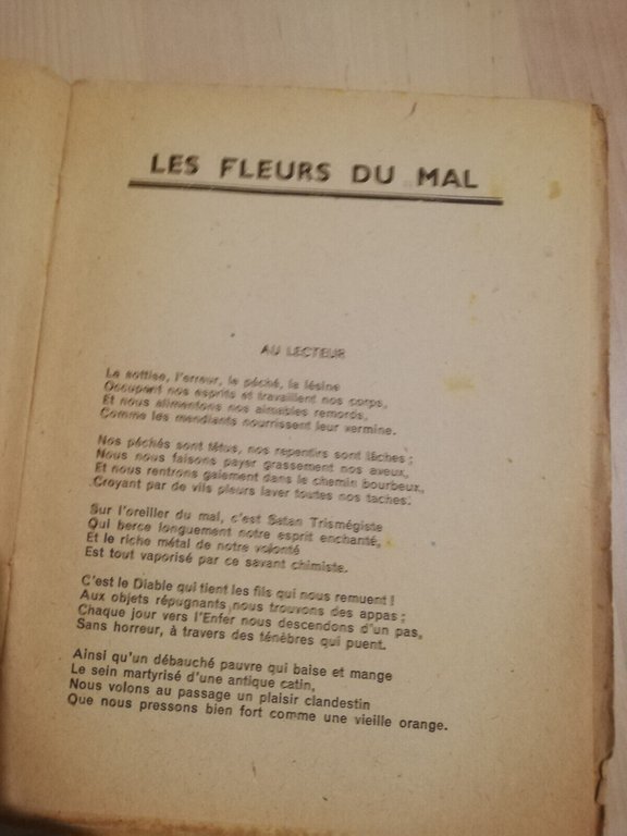 Le fleurs du mal, Charles Baudelaire, 1946, dition Rouff Paris