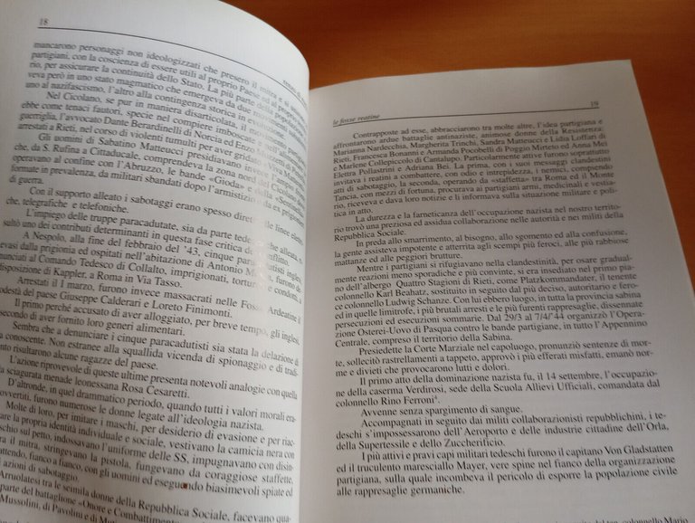 Le fosse reatine. Momorie della resistenza sabina, Renzo Di Mario, …