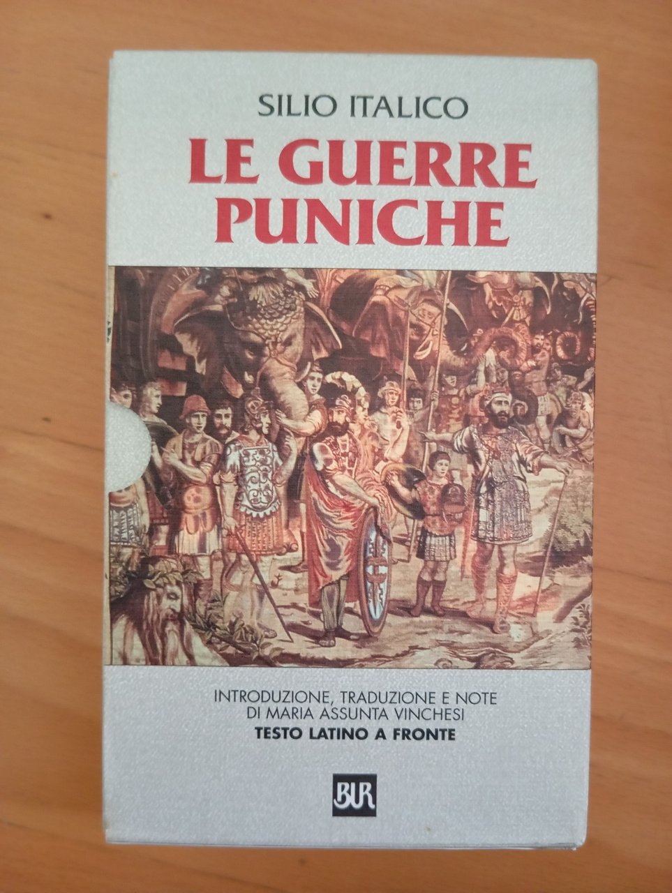 Silio Italico, Le guerre puniche, BUR 2001, 2 volumi, testo … | Immagine principale