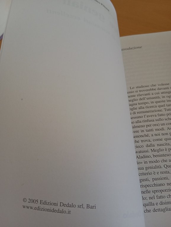 Le idee geniali. Brevi storie di scienziati eccellenti, Dedalo, 2005