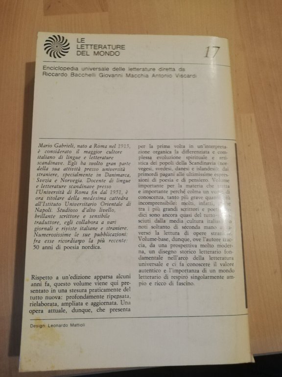 Le letterature della Scandinavia, Mario Gabrieli, Sansoni, 1969