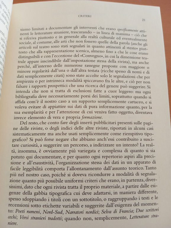 Le letterature straniere nell'Italia del'Entre-deux-Guerres, E. Esposito, 2004