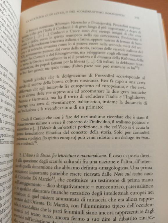 Le letterature straniere nell'Italia del'Entre-deux-Guerres, E. Esposito, 2004