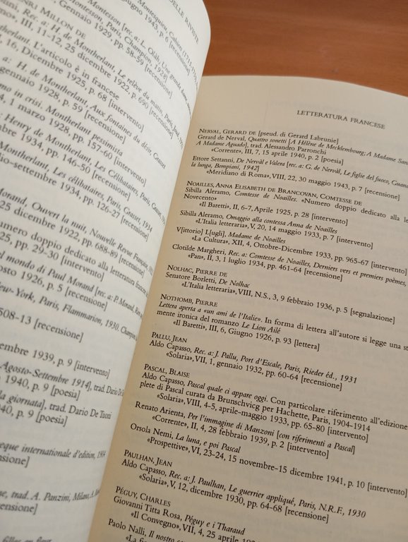 Le letterature straniere nell'Italia dell'Entre-deux-Guerres, E. Esposito, 2004