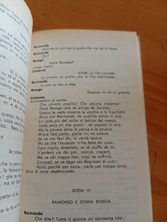 Le massere, Carlo Goldoni, Note di Giovanni Poli, collana teatro …