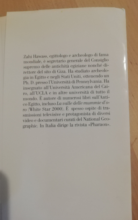 Le montagne dei faraoni, Zahi Hawass, 2007, Einaudi