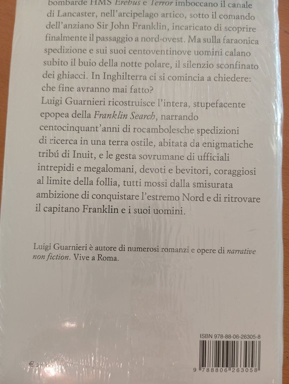 Le navi perdute del capitano Franklin, Luigi Guarnieri, Einaudi, 2024