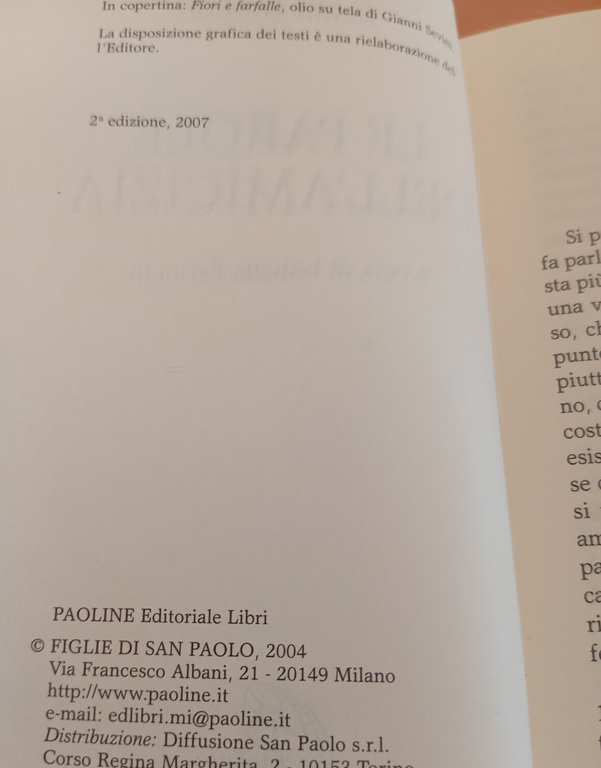 Le parole dell'amicizia, Kahlil Gibran, Paoline Editoriale, 2007