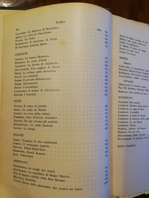 Le più belle novelle dell'800, 1951, Gherardo Casini, Prima edizione