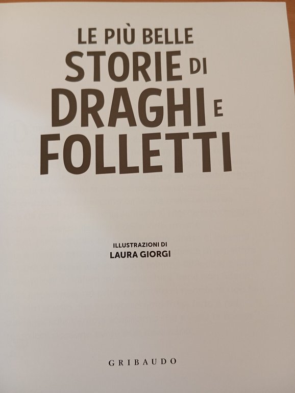 Le più belle storie di draghi e folletti, Valentina Camerini, …