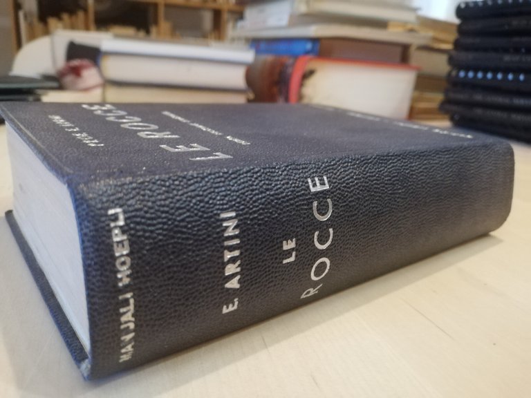 Le rocce, Prof. E. Artini, Hoepli, 1941 | Immagine Gallery 4