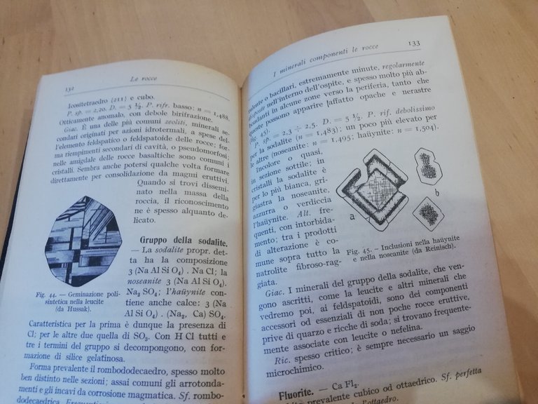 Le rocce, Prof. E. Artini, Hoepli, 1941 | Immagine Gallery 15