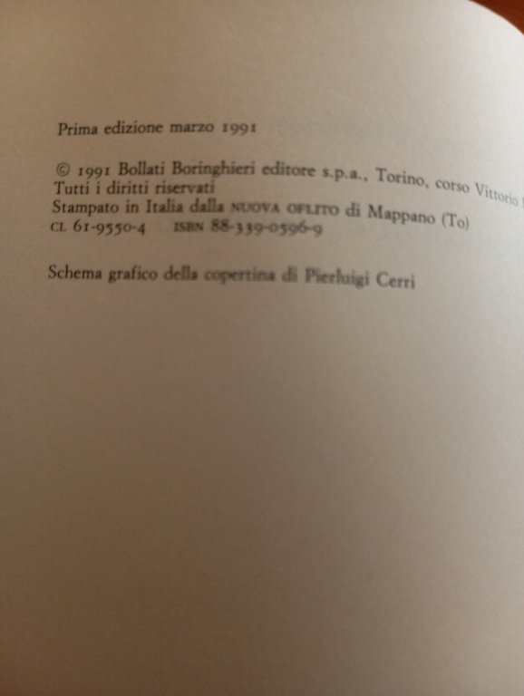 Le tentazioni di Girolamo, Ermanno Cavazzoni, Bollati Boringhieri, 1991