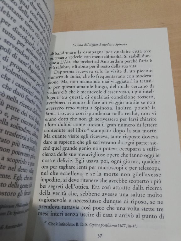 Le vite di Spinoza, J. M. Lucas - J. Colerus, …