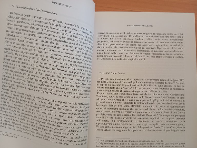 Leandro Sperduti, Imperium periit, L'ultimo secolo dell'Impero romano, 2002 | Immagine Gallery 8