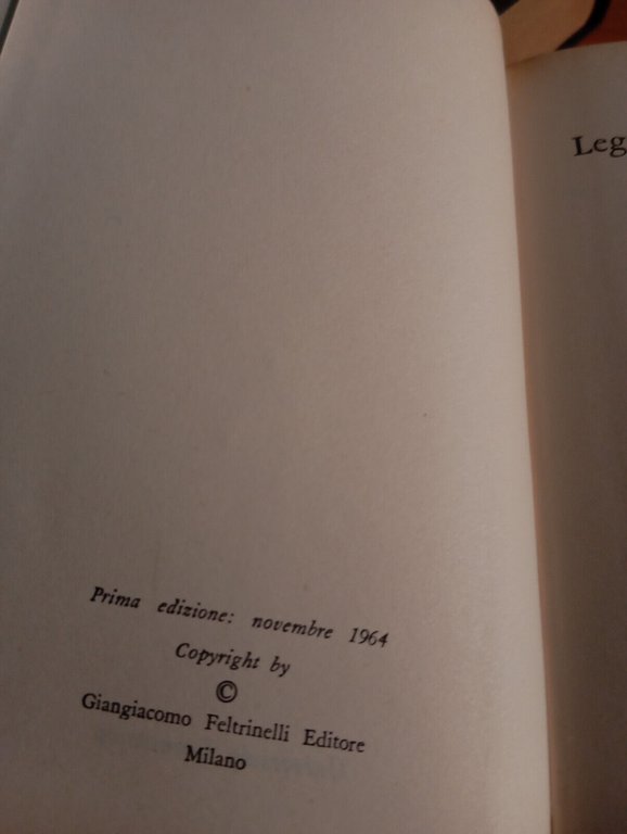 Legazioni e commissarie, tre volumi, Niccol Machiavelli, Feltrinelli, 1964