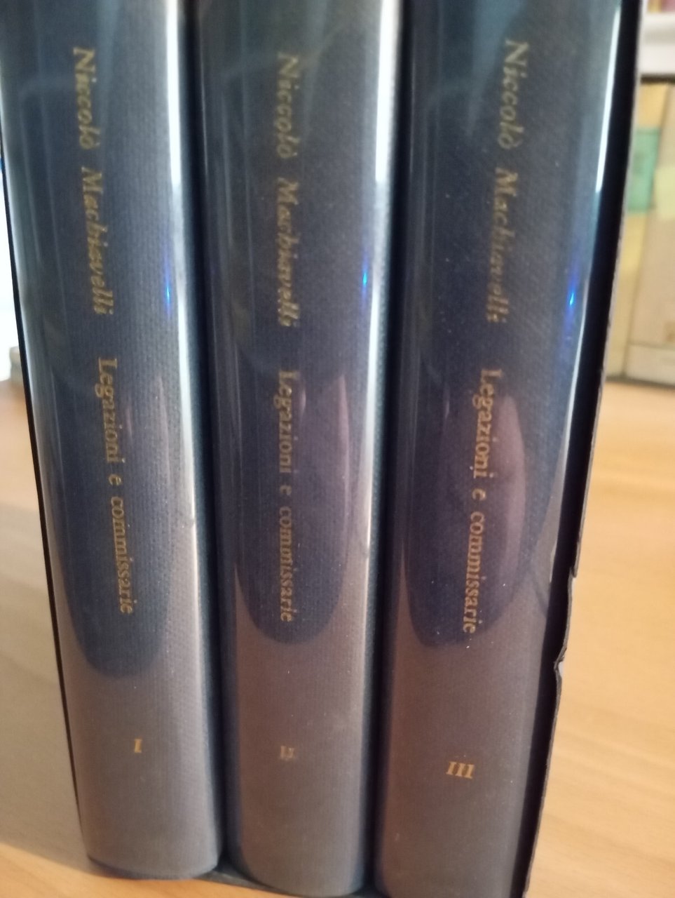 Legazioni e commissarie, tre volumi, Niccolò Machiavelli, Feltrinelli, 1964