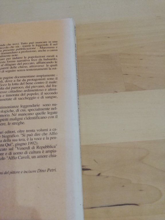 Leggende della Maremma e della Tuscia, Alfio Cavoli, Scipioni Editore