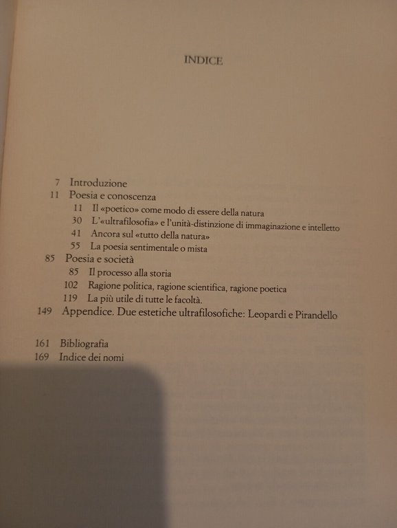 Leopardi filosofo e le ragioni della poesia, Carlo Ferrucci, Marsilio, …