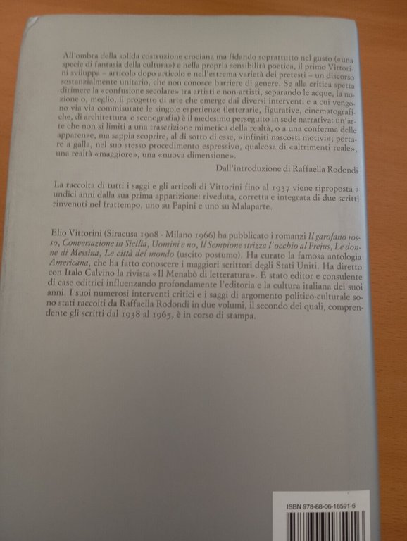 Letteratura arte societ. Articoli 1926-1937, Elio Vittorini, Einaudi, 2008