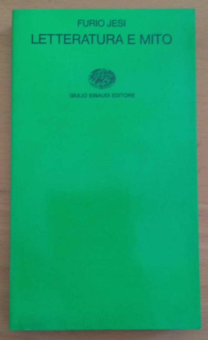Letteratura e mito, Furio Jesi, Einaudi, 1968 | Immagine principale