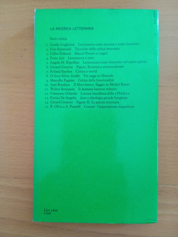Letteratura e mito, Furio Jesi, Einaudi, 1968 | Immagine Gallery 4