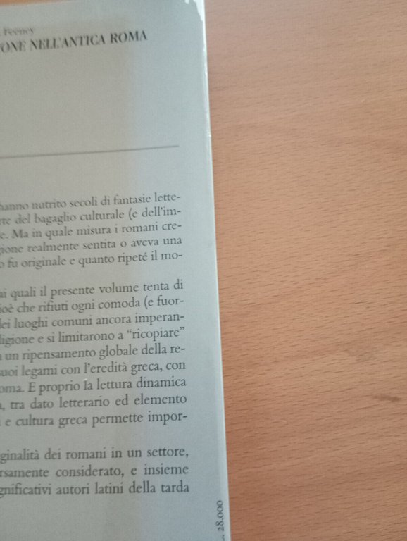 Letteratura e religione nell'antica Roma, Denis Feeney, Salerno, 1999