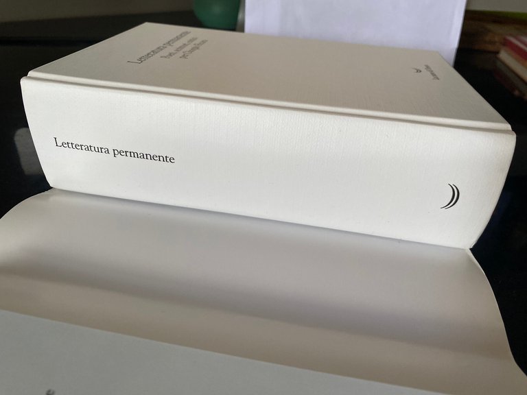 Letteratura permanente, per Giorgio Ficara, La nave di Teseo, 2022