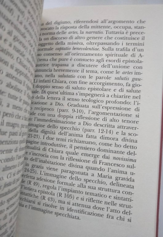 Lettere ad Agnese - La visione dello specchio, Chiara d'Assisi, …