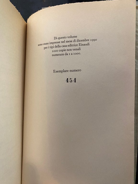 Lettere all'editore 1945-1954, Gianfranco Contini Einaudi 1990 edizione numerata