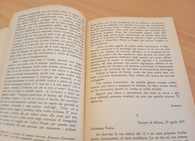 Lettere dal carcere, Antonio GRamsci, Editori Riuniti, 1956, per collezionisti