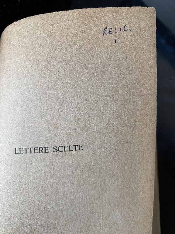 Lettere scelte, S. Gregorio Magno, Carabba, 1922