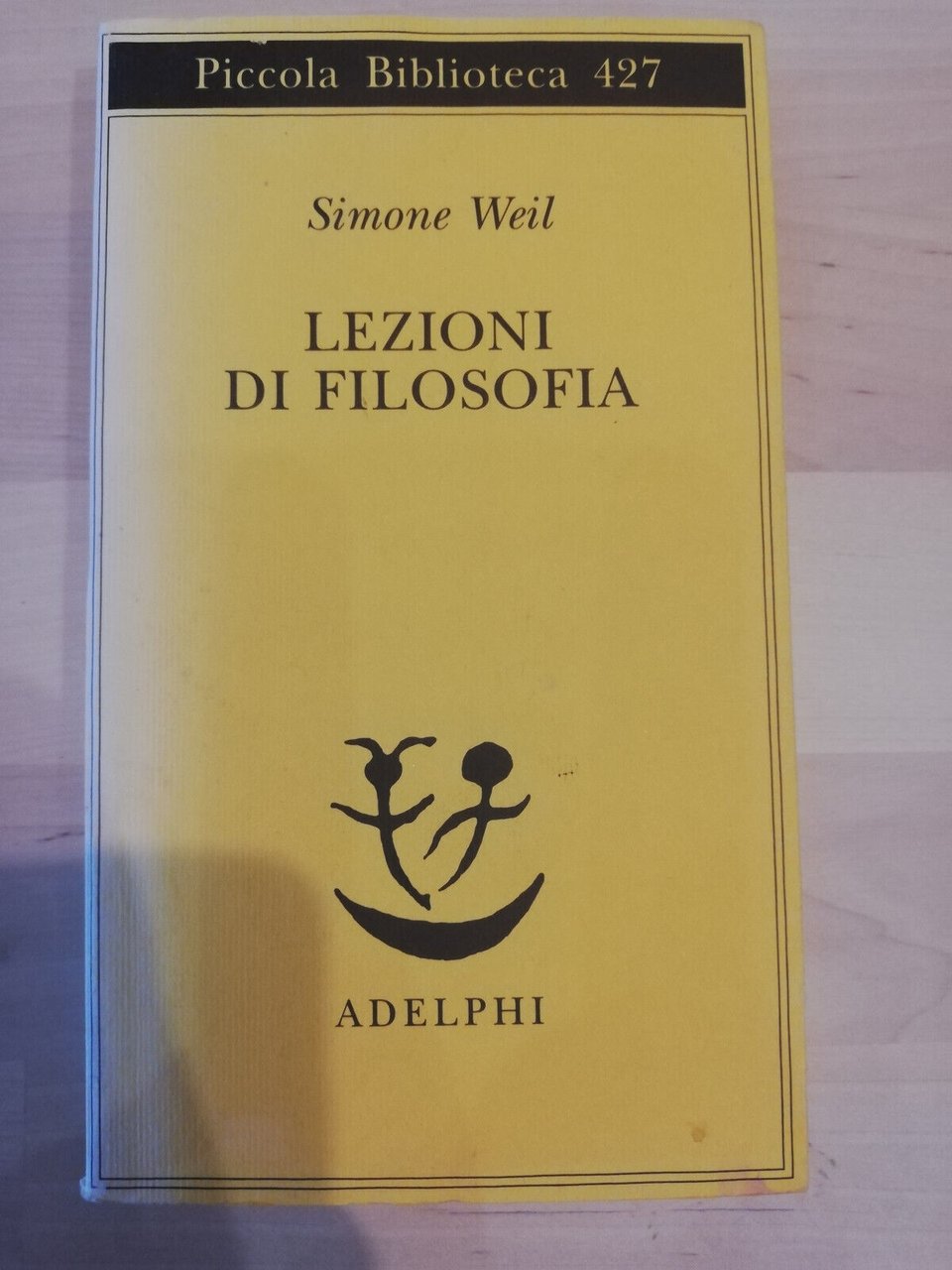 Lezioni di filosofia 1933 - 1934, Simone Weil, Adelphi, 1999