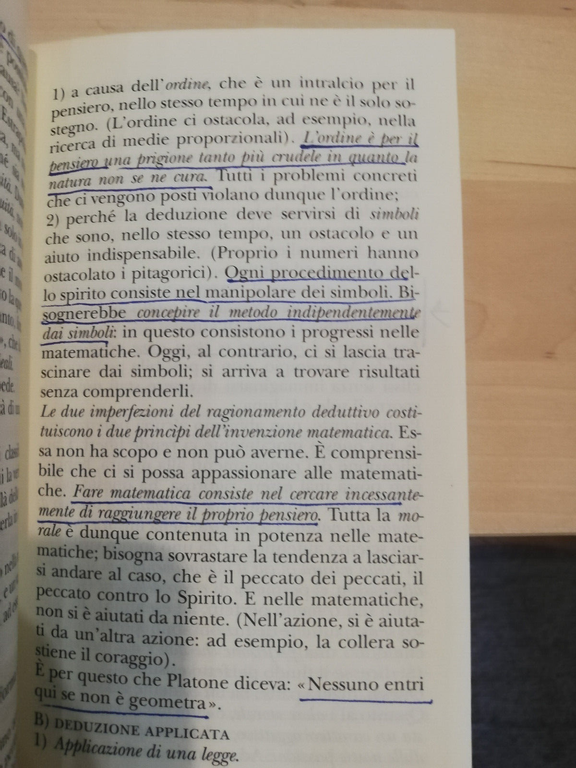 Lezioni di filosofia 1933 - 1934, Simone Weil, Adelphi, 1999