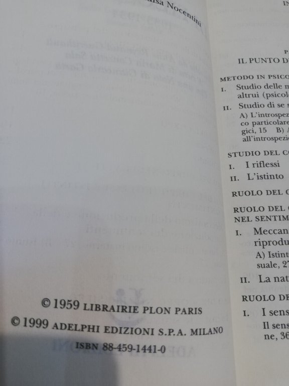 Lezioni di filosofia 1933 - 1934, Simone Weil, Adelphi, 1999