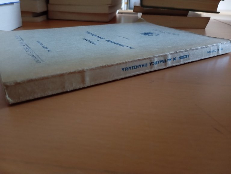 Lezioni di matematica finanziaria, Giuseppe Ottaviani, 1967