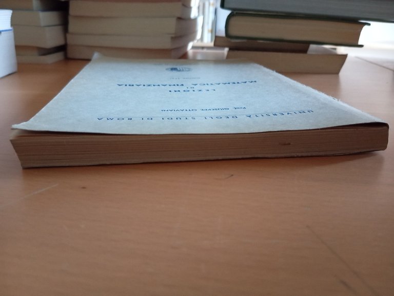 Lezioni di matematica finanziaria, Giuseppe Ottaviani, 1967