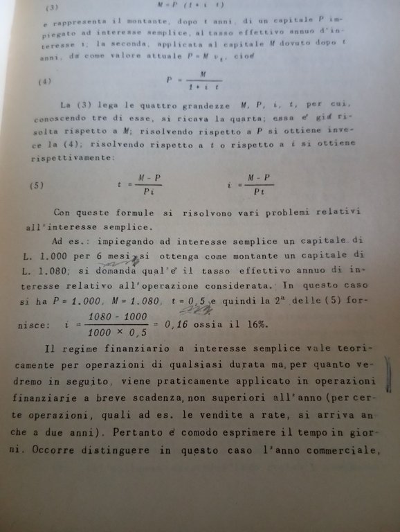 Lezioni di matematica finanziaria, Giuseppe Ottaviani, 1967