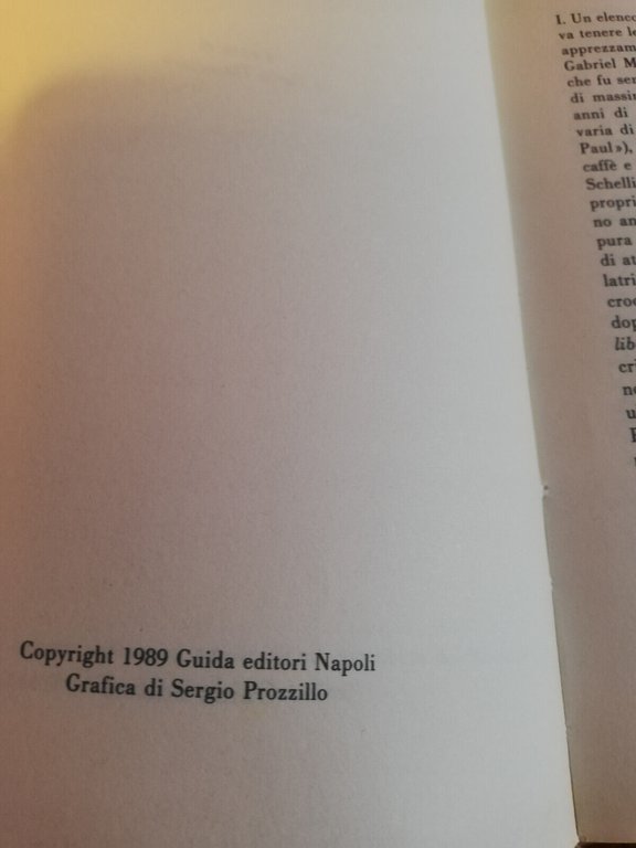 Lezioni sul metodo dello studio accademico, Schelling, 1989, Guida Micromegas