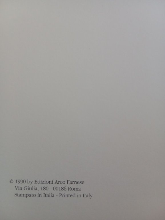 Lily Salvo, Opere recenti, Edizioni Arco Farnese, 1990 | Immagine Gallery 9