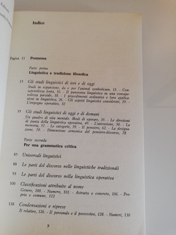 Linguaggio consapevolezza pensiero, Silvio Ceccato - Bruna Zonta, 1980, NUOVO!