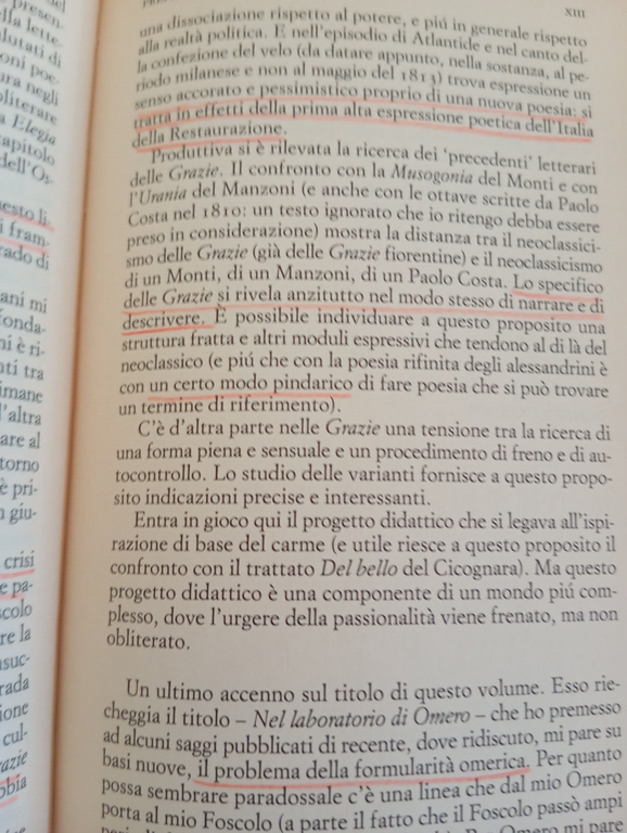 Lo scrittoio di Ugo Foscolo, Vincenzo Di Benedetto, Einaudi, 1999