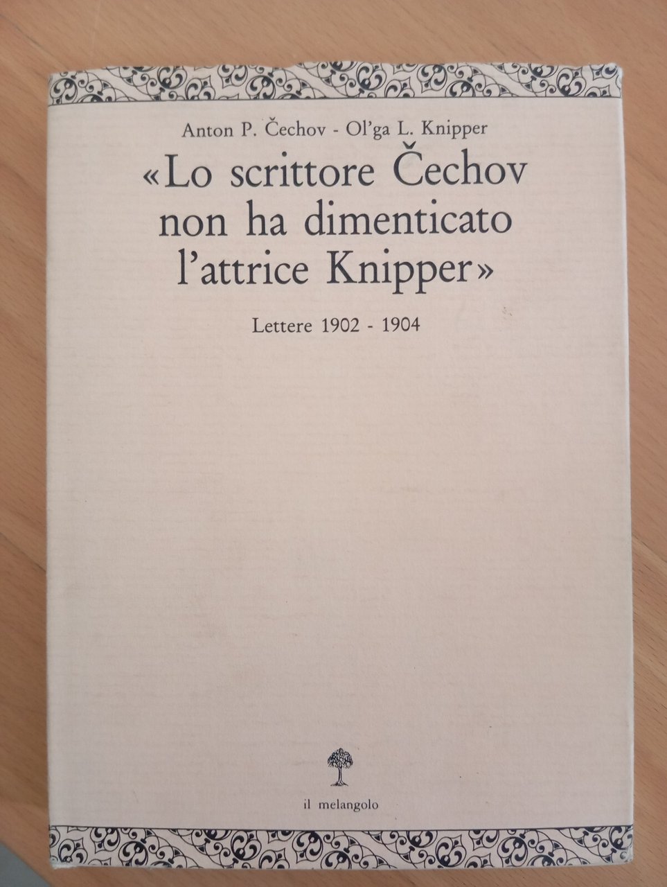 Lo scrittore Cechov non ha dimenticato l'attrice Knipper, Il Melangolo, …