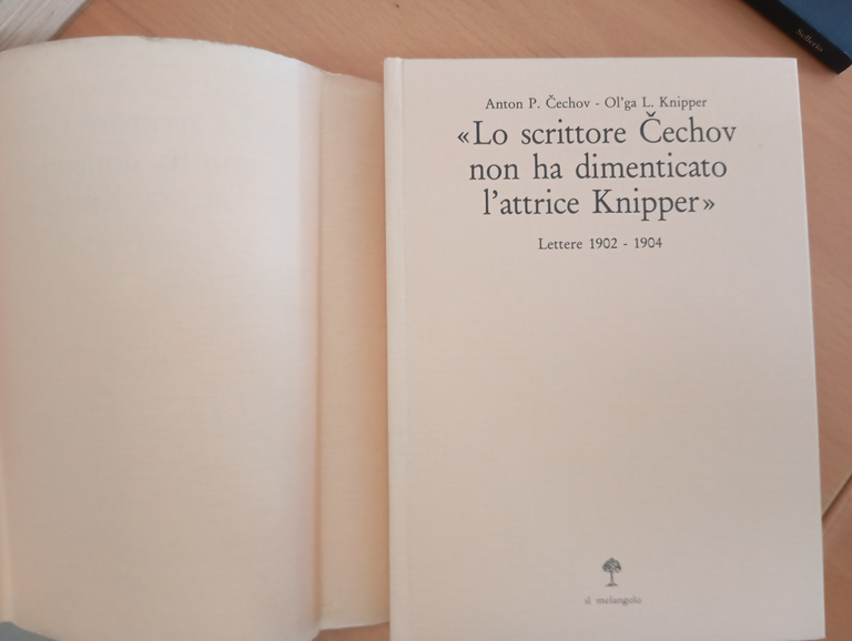 Lo scrittore Cechov non ha dimenticato l'attrice Knipper, Il Melangolo, …