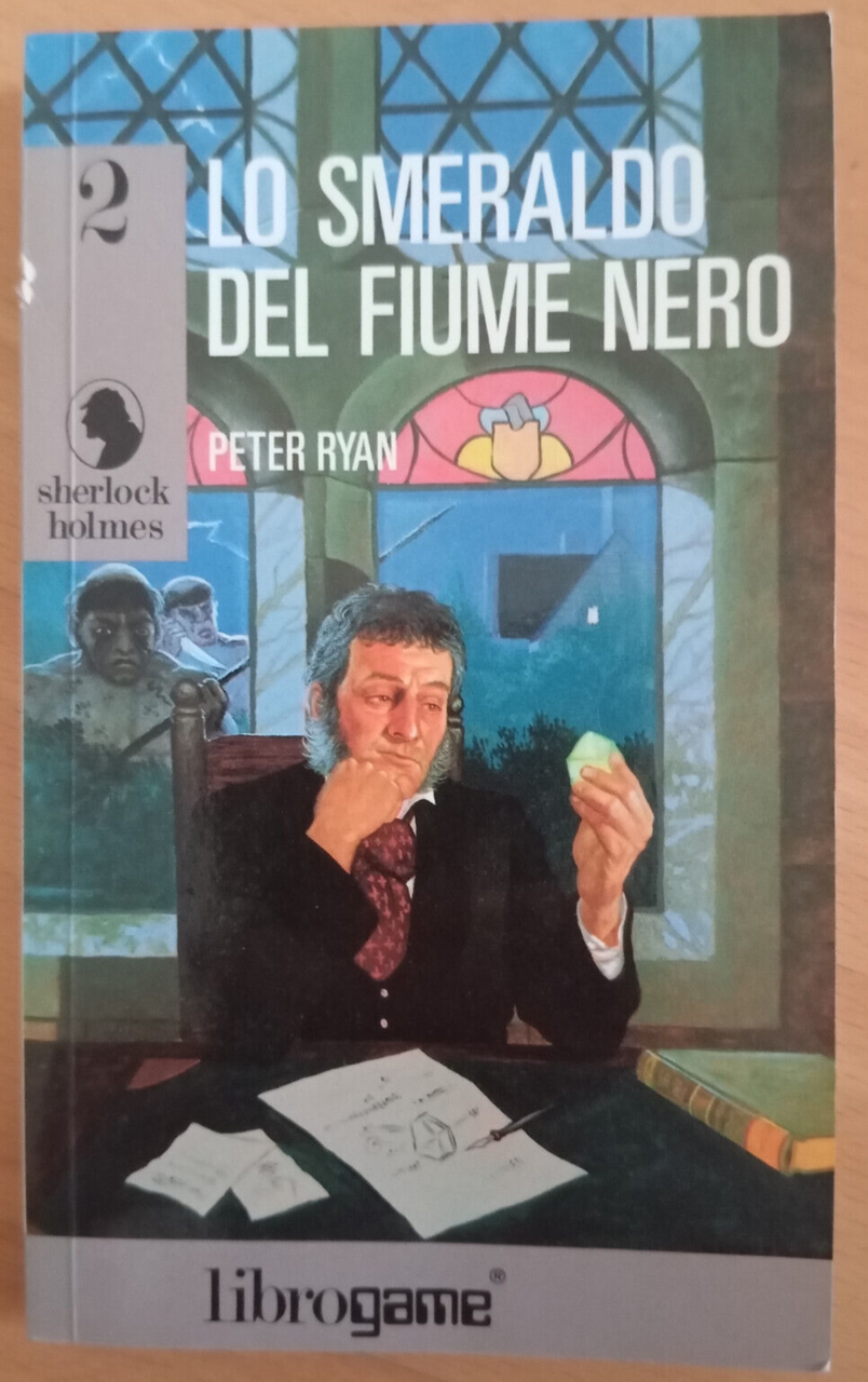 Lo smeraldo del fiume nero, libro game, Peter Ryan, E. …