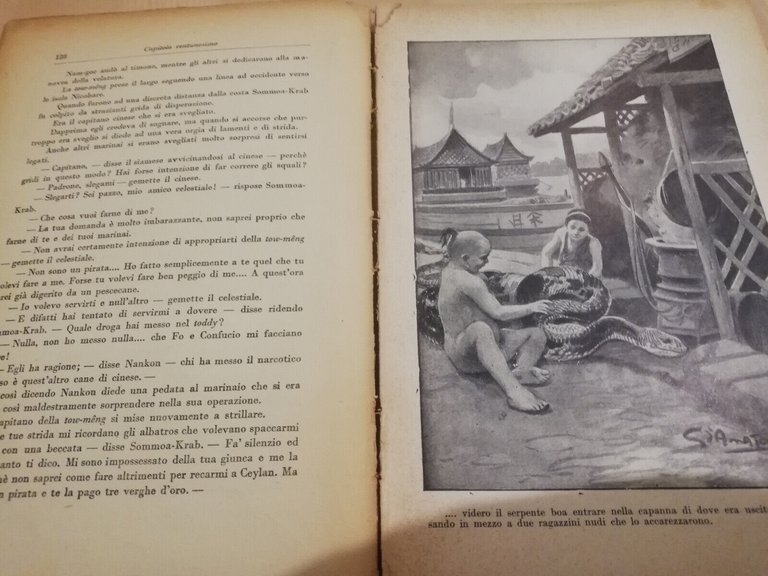 Lo smeraldo di Ceylon, Emilio Salgari, 1950, Marzocco