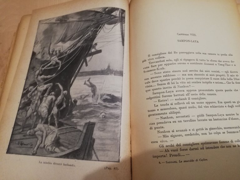 Lo smeraldo di Ceylon, Emilio Salgari, 1950, Marzocco