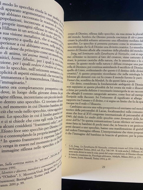 Lo specchio di Dioniso, Ugo Fama, Moretti & Vitali, 2005