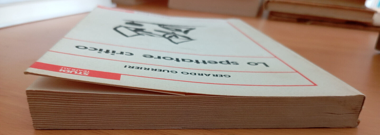 Lo spettatore critico, Gerardo Guerrieri, Valerio Levi, 1987